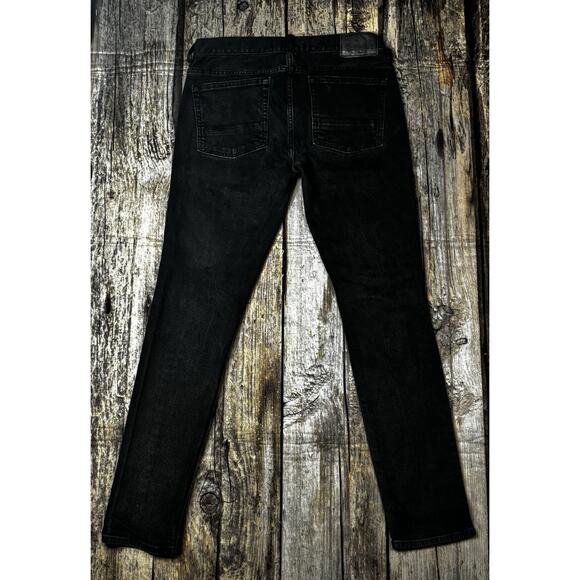 Pacsun Skinny Jeans Mens 31x31 Distressed Black Denim (Tag31x32) - Picture 7 of 8